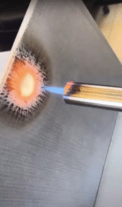 Flame resistance testing